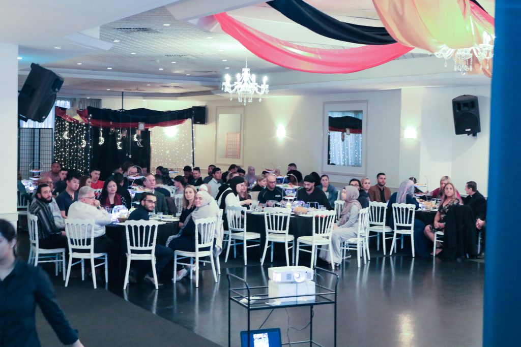 youth sitting at corporate event hosted at Himalaya Emporium in Sydney