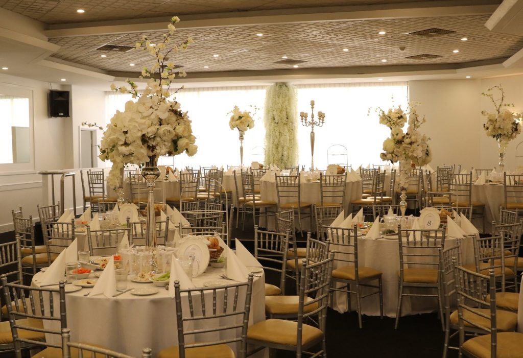 large white theme event venue in sydney